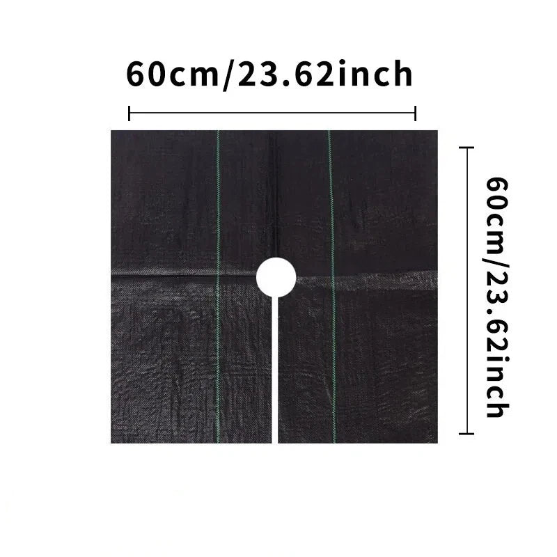 Adhere To Fly Weed Barrier Mat — Reusable Tree Moisturizing Hoods