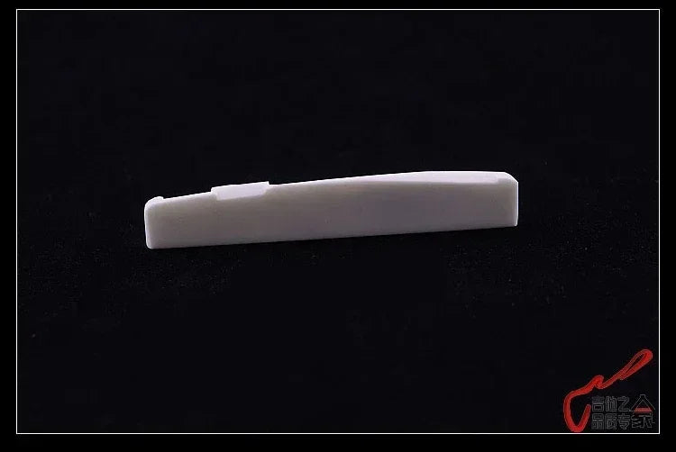 Real Bone Bridge Saddle — Replacement Part for Acoustic Guitars