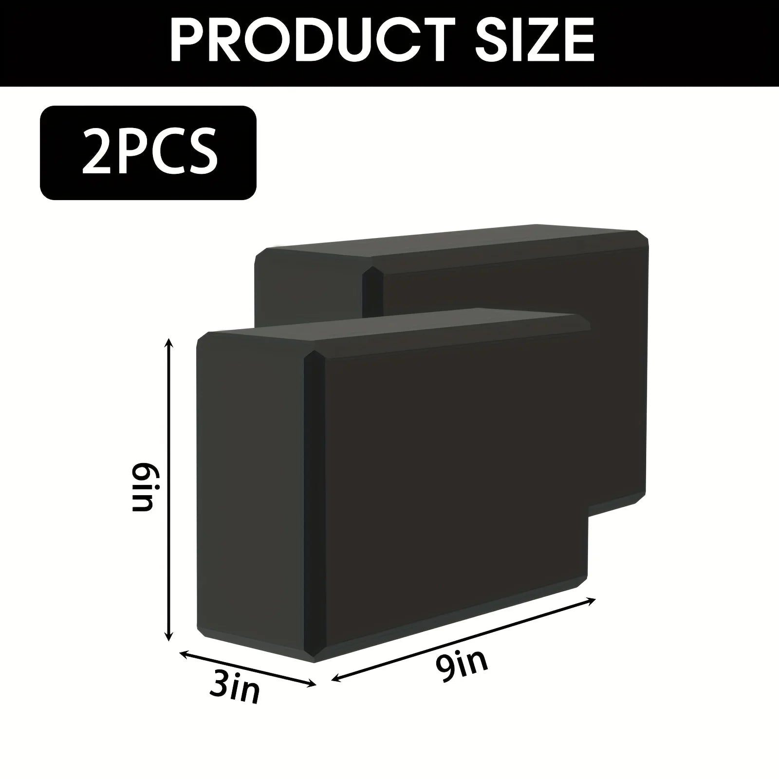 High-Density Foam Yoga Blocks — Supportive Set of 2 for Stretching
