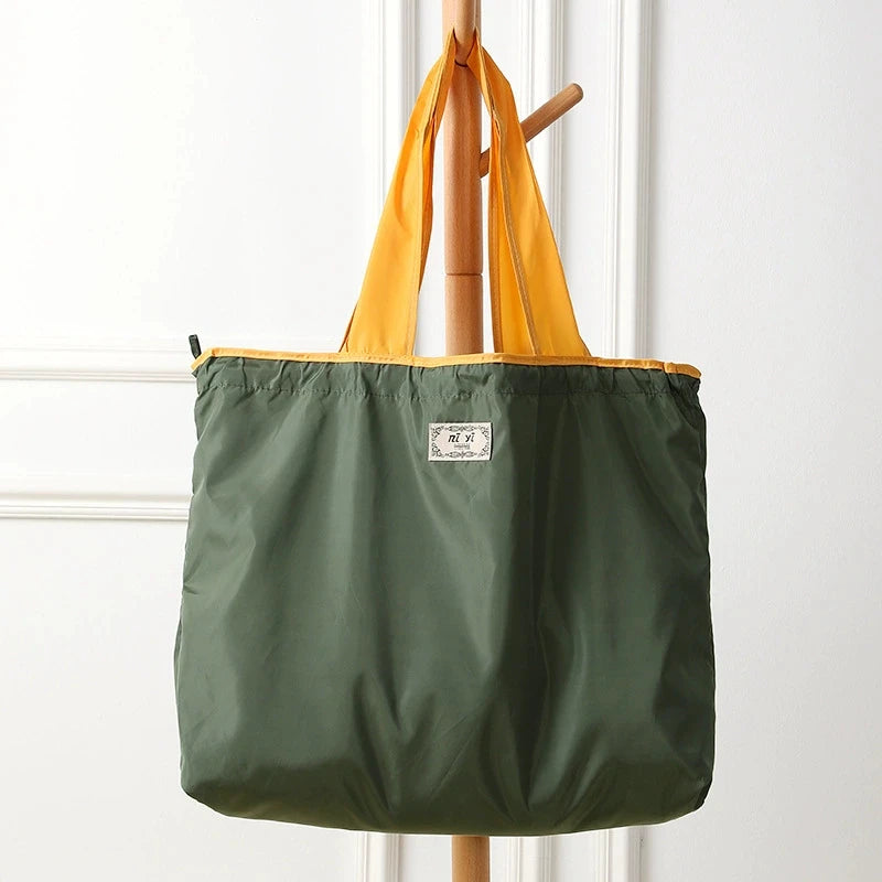 KindFuny Reusable Shopping Bag — Large Capacity Foldable Storage Tote