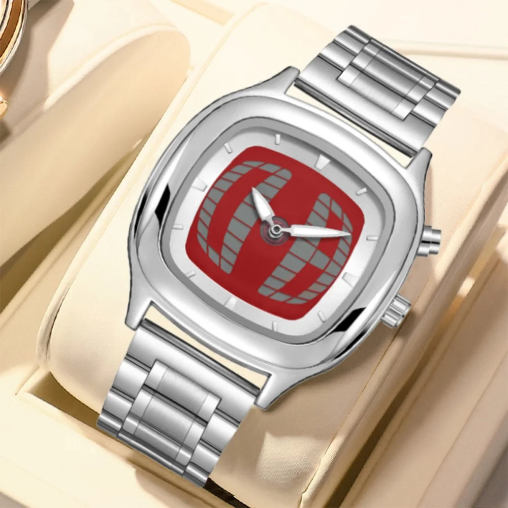 ZBJP Dual Display Quartz Watch — Y2K Style Waterproof Wristwatch
