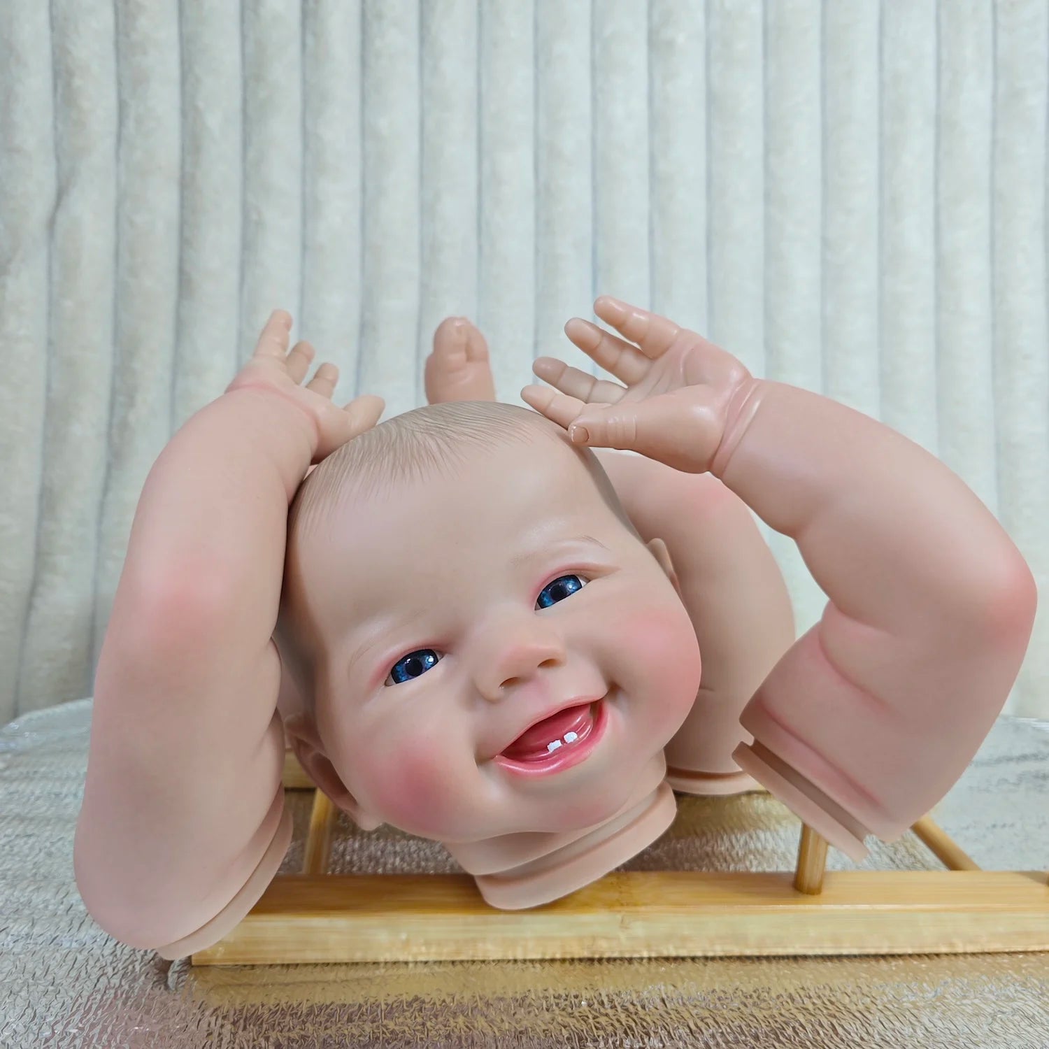 MRB 24 Inch Reborn Doll Kit — Painted Vinyl Parts with Soft Cloth Body