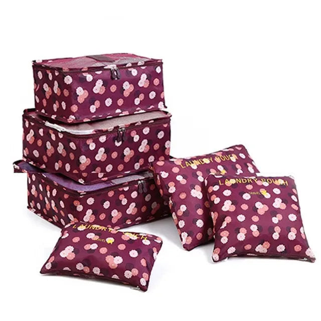 Totidy Travel Packing Cube Set — Luggage Organizer for Clothes and Shoes