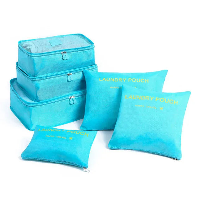 Totidy Travel Packing Cube Set — Luggage Organizer for Clothes and Shoes