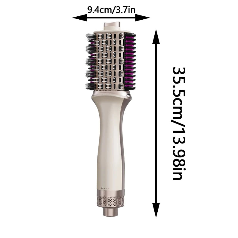 SoftAura 3-in-1 Hot Air Styling Brush — Automatic Curl and Straightener