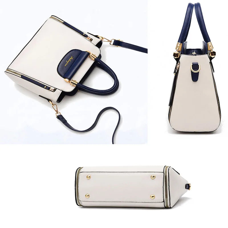 Women's PU Leather Shoulder Bag — Stylish Underarm Handbag for Casual Wear