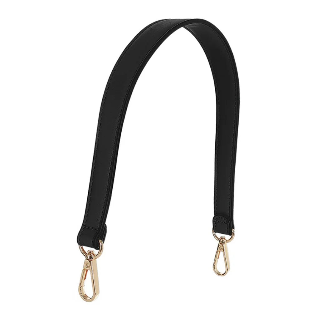 PU Leather Bag Strap Replacement — Wide Shoulder Handle for Handbags