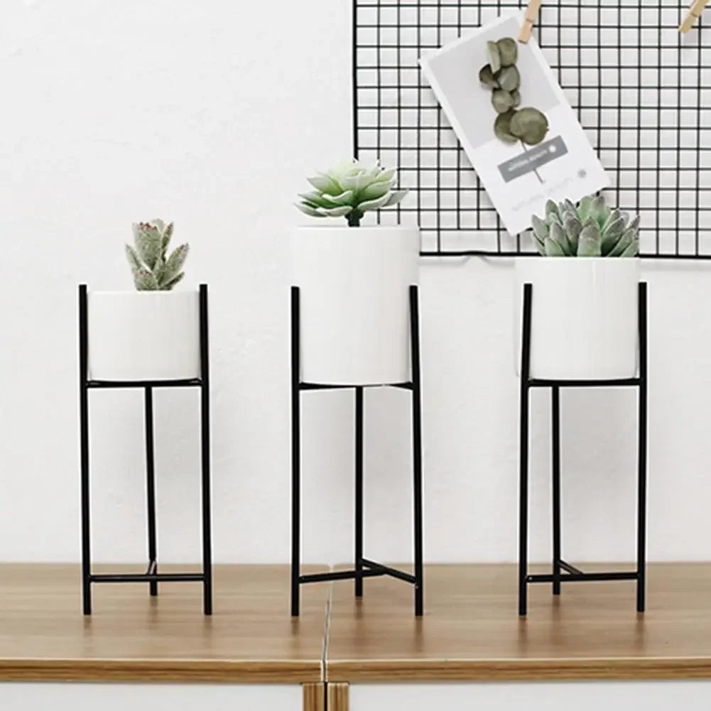 Ceramic Flower Stand Kit — Nordic Style Water Planting Vase Set