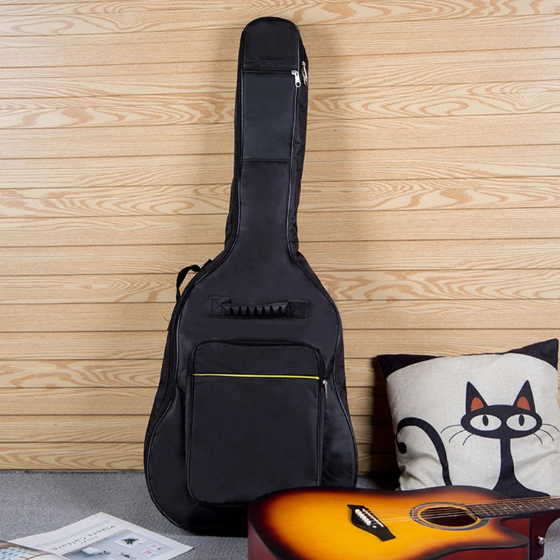 Acoustic Guitar Gig Bag — Waterproof Padded Oxford Nylon Case