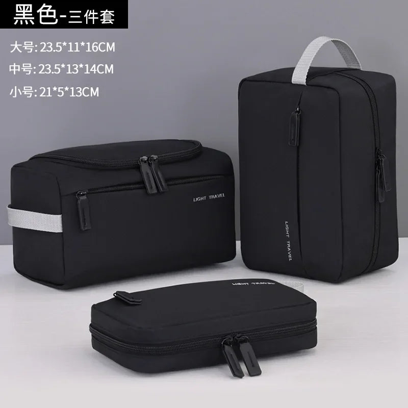 Travel Organizer Set — Waterproof Packing Cubes for Luggage Storage