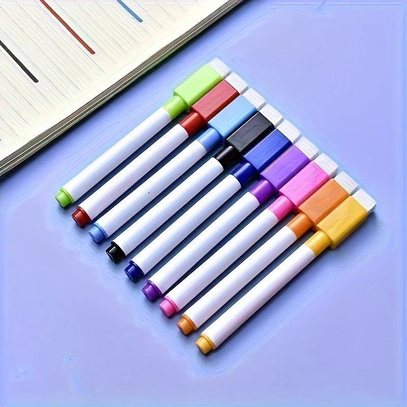 Dry Erase Markers — Dust-Free Whiteboard Pens for Smooth Writing