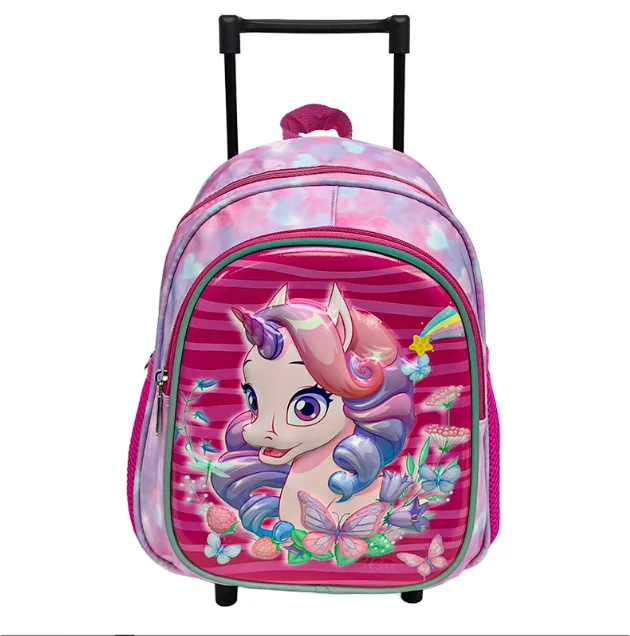 Kids Rolling School Backpack — Lightweight Wheeled Trolley Bag for Toddlers