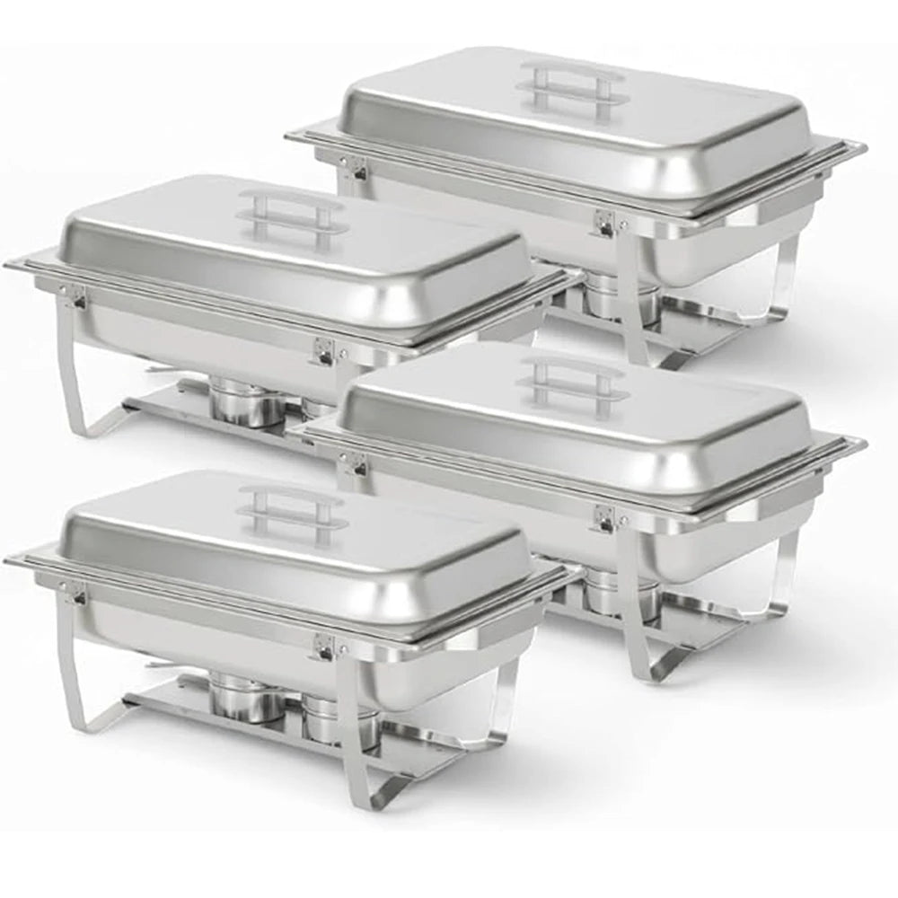Stainless Steel Chafing Dish Buffet Set — Professional Food Warmer for Catering