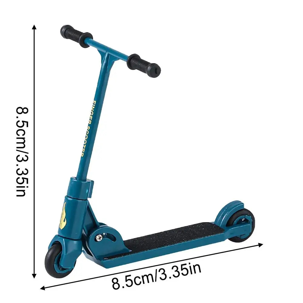 Foldable T-Type Finger Scooter — Mini Desktop Skate Toy with Brake