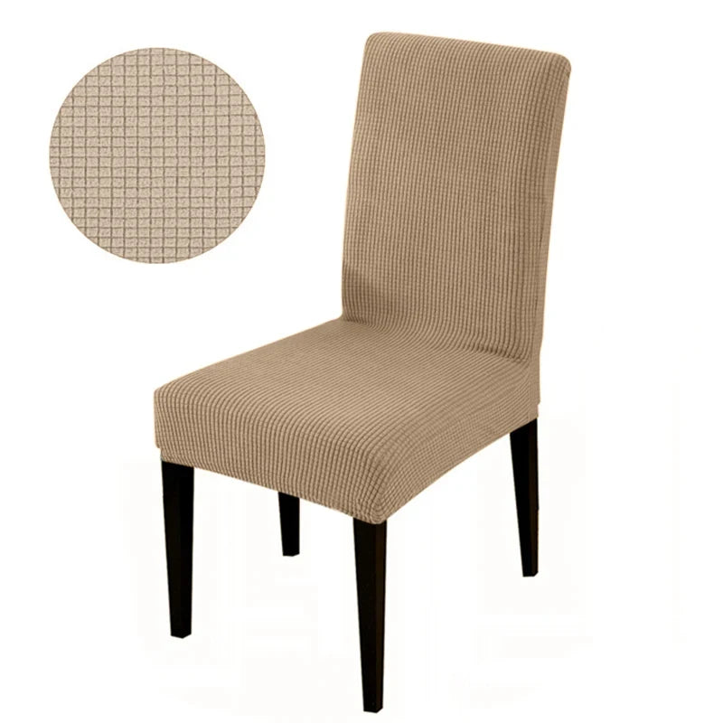 Universal Elastic Chair Cover — Stretchable Fabric Seat Protector
