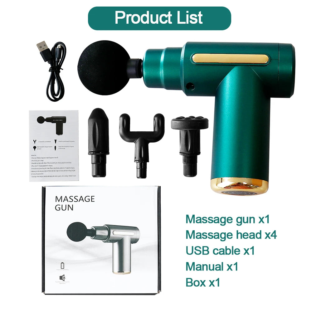 OPSLEA Mini Muscle Fascia Gun — Deep Tissue Massager for Recovery