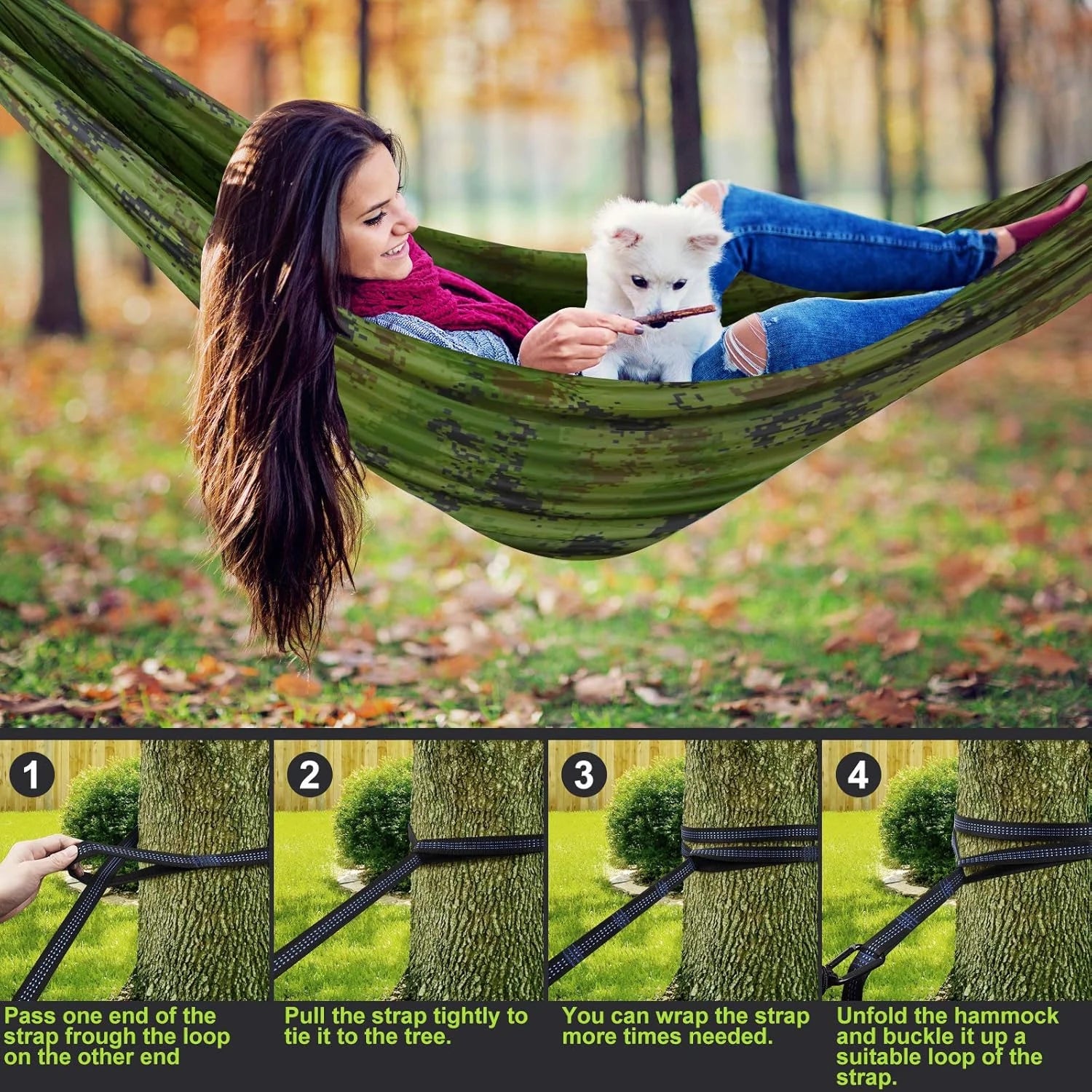 HANMACK Camping Hammock with Mosquito Net — Portable Outdoor Gear