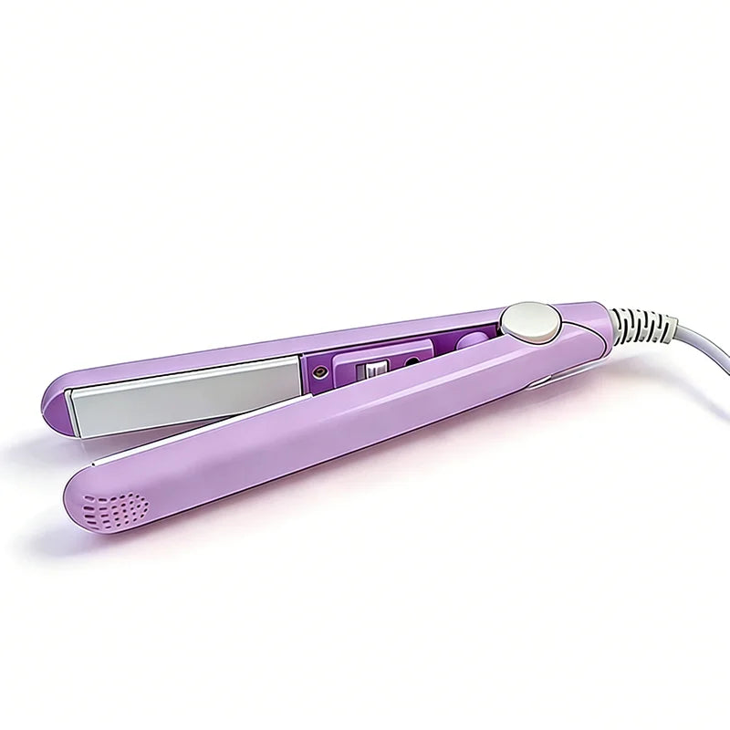 oumonoka Mini Ceramic Hair Straightener — Portable Styling Tool for Travel