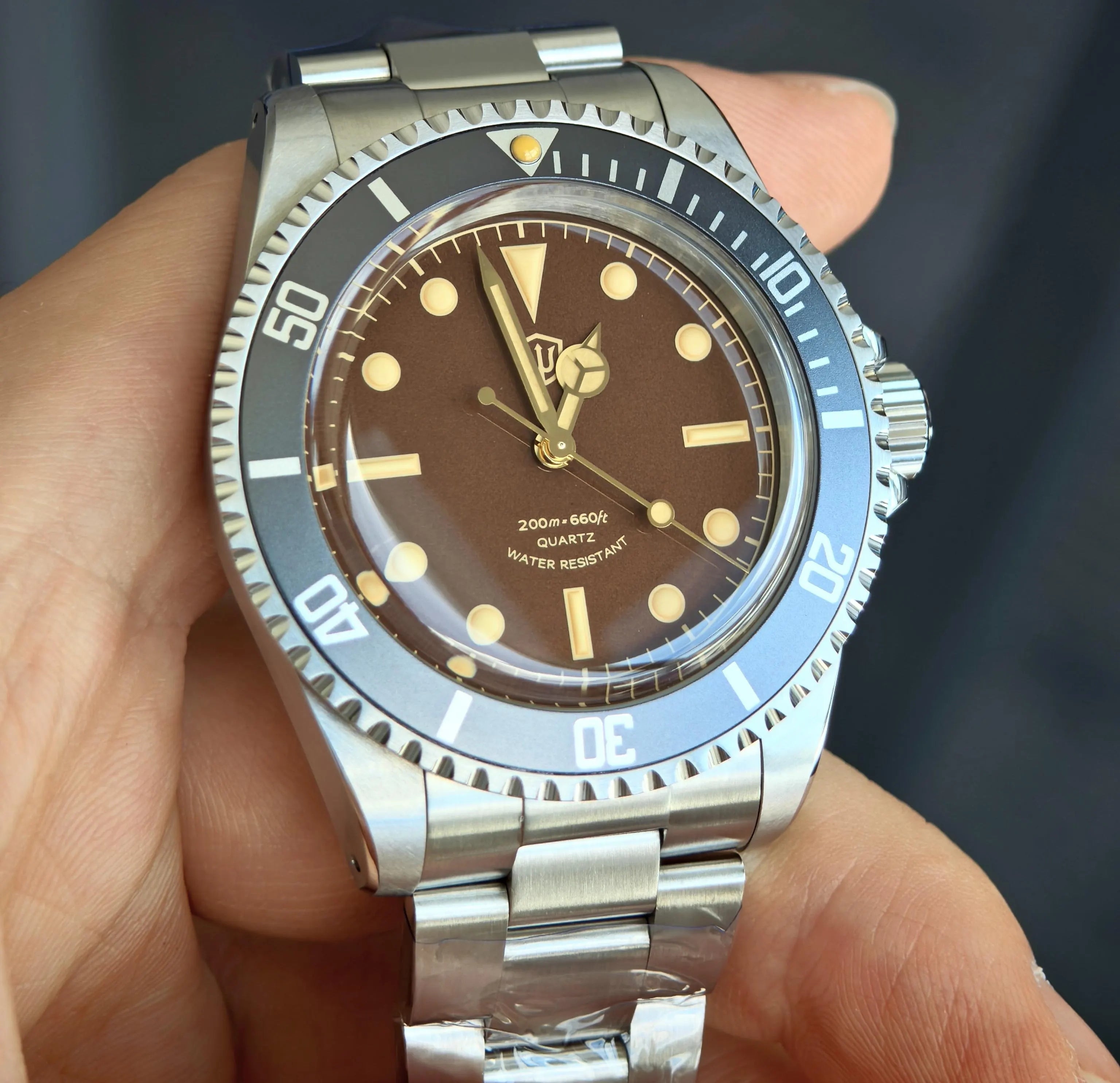 Watchdives WD5514Q Diver Watch — 40mm Quartz with Sweep Second Hand