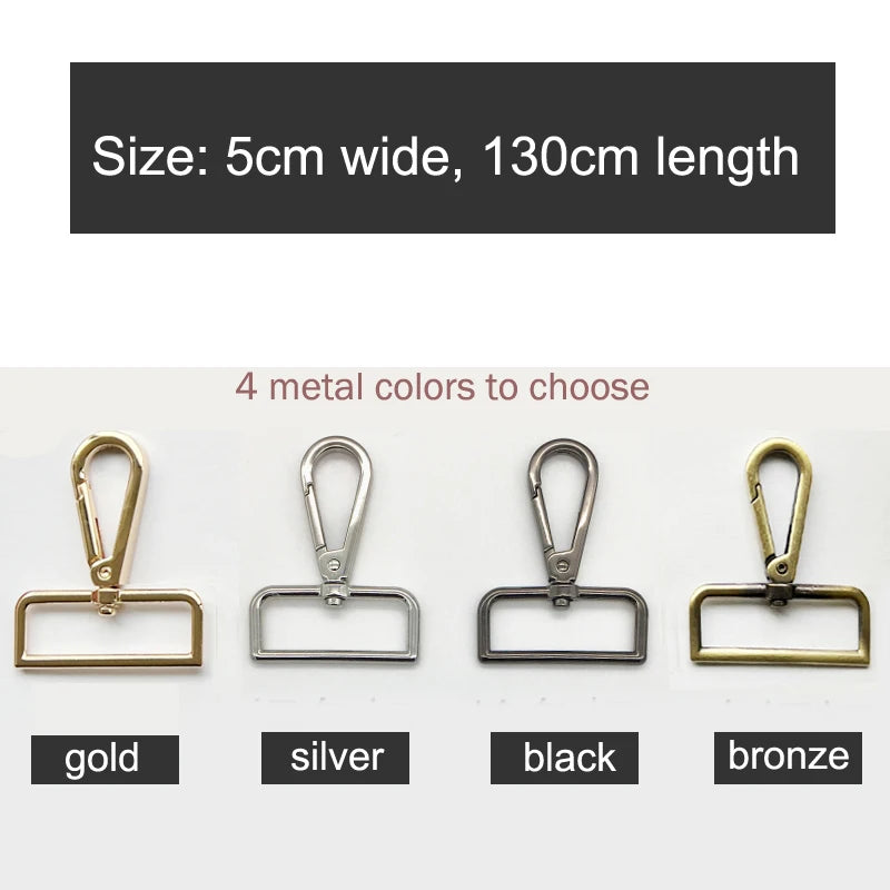 ANAWISHARE Adjustable Wide Bag Strap — Replacement Shoulder Belt for Handbags