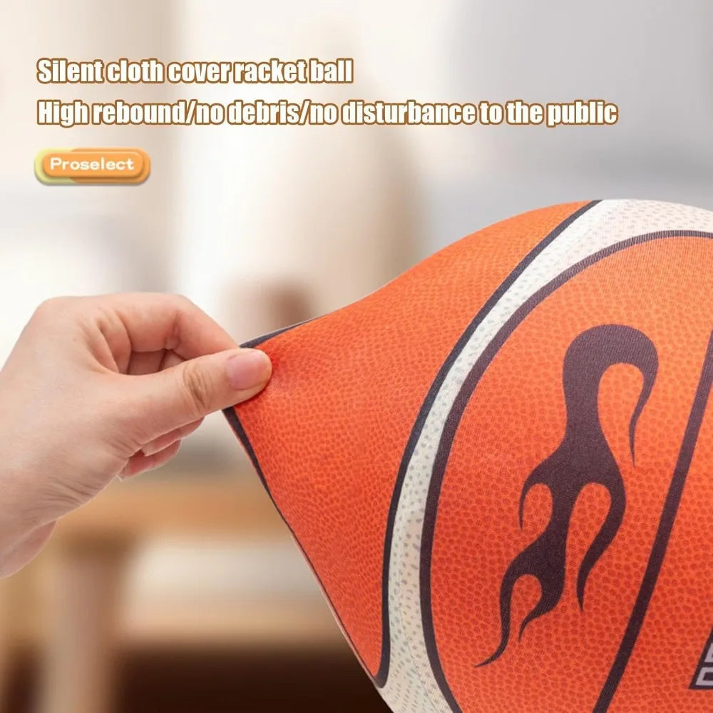 Silent Indoor Basketball — Low Noise Training Ball for Home Practice