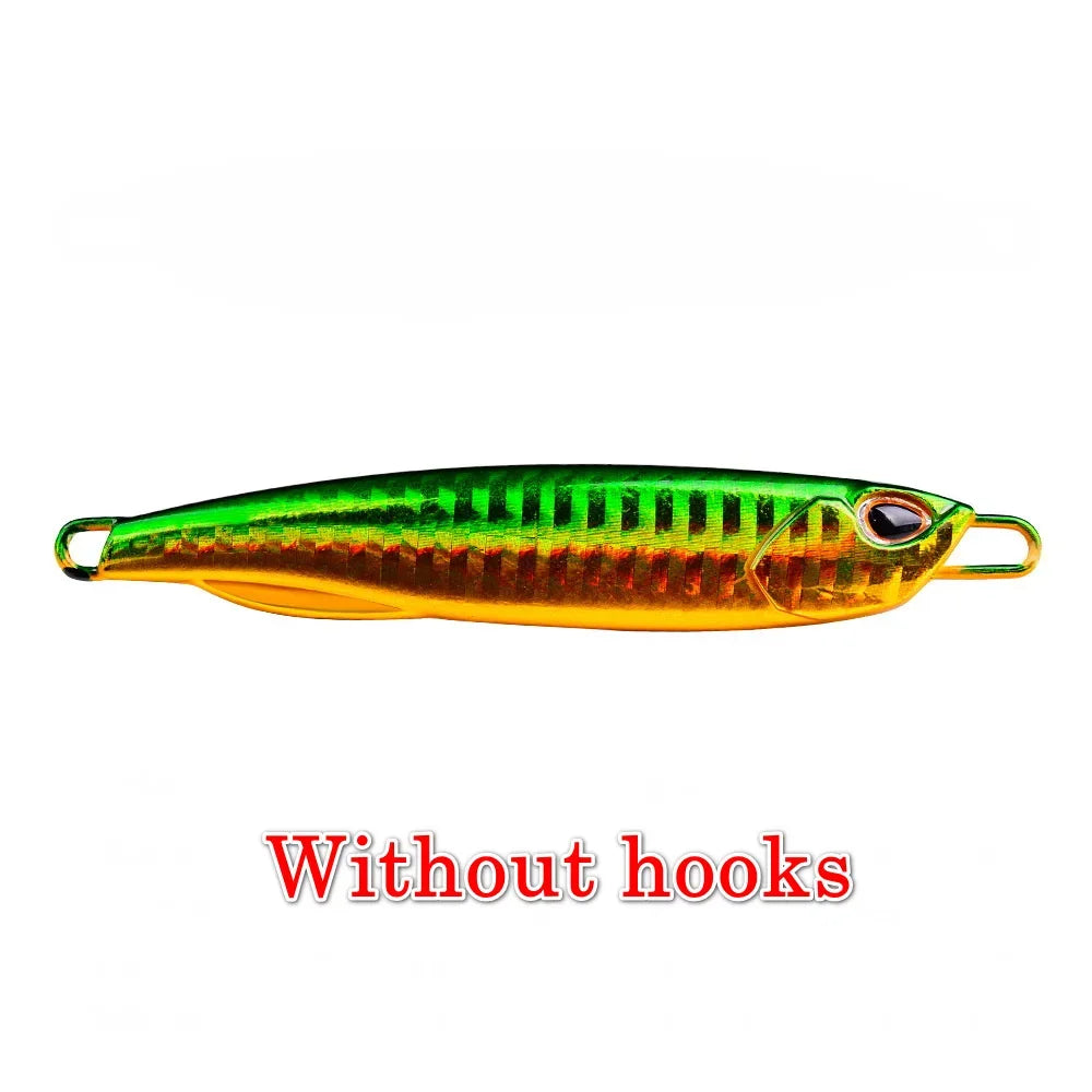 SANMO Metal Fishing Jig — Sinking Spoon Lure for Casting and Trolling