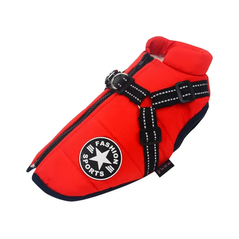 Dog Winter Coat — Waterproof Fleece Jacket
