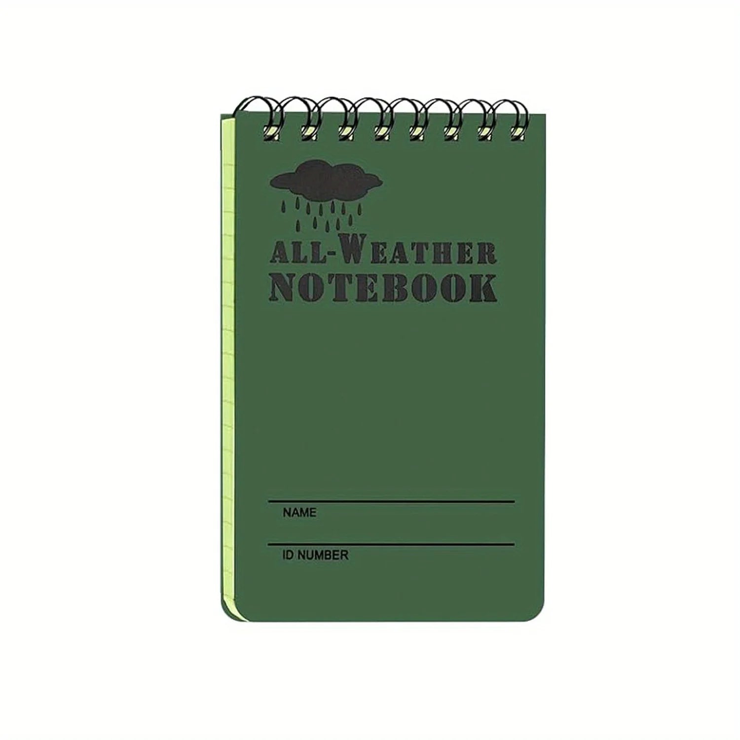Waterproof Pocket Notebook — All-Weather Rainproof Notepad for Outdoor Use
