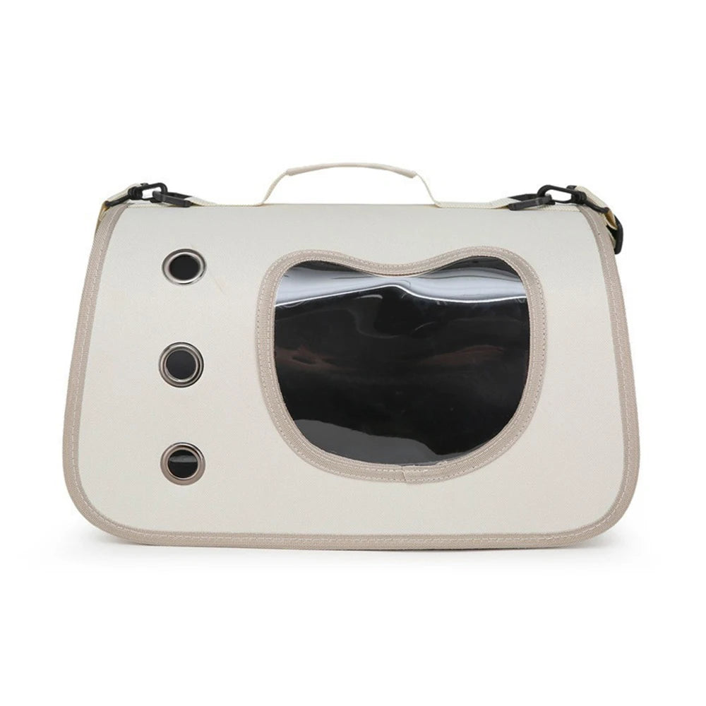 Portable Pet Carrier Bag — Breathable Travel Handbag for Cats and Small Dogs