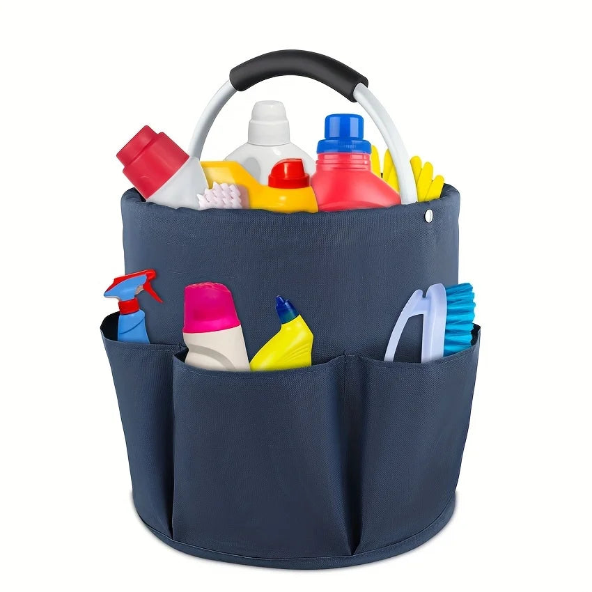 Foldable Tool Storage Bag — 17L Multi-Purpose Organizer Basket