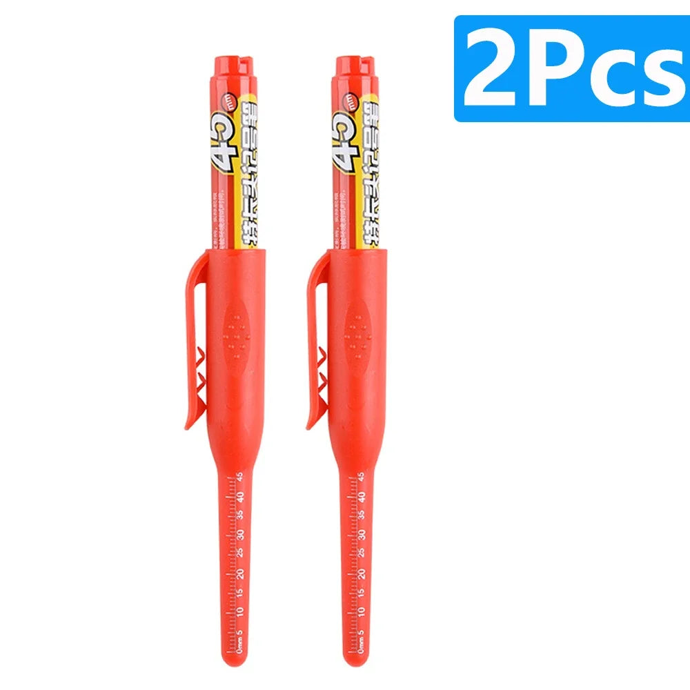 Long Nib Marker Pen — Waterproof For Woodworking