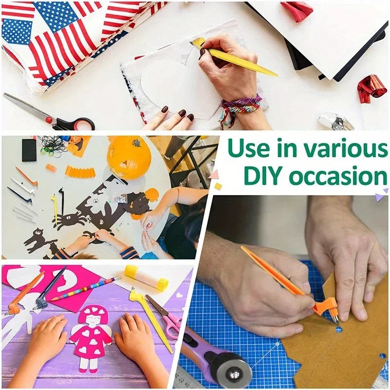 Craft Cutting Pen Tool — 360 Degree Rotating Blade for Precision Art