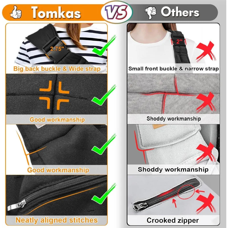 Small Dog Chest Carrier Bag — Adjustable Shoulder Strap & Zippered Pocket