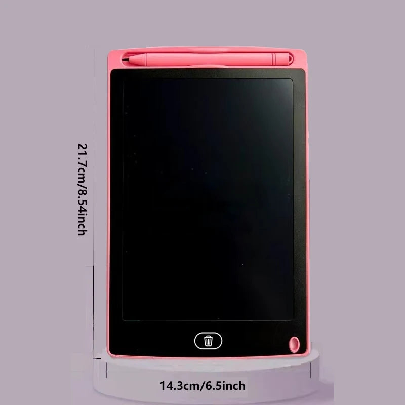 LCD Drawing Tablet — Colorful Erasable Doodle Board for Kids