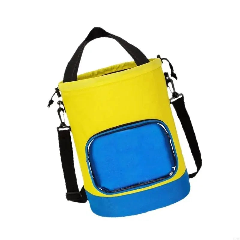 Drawstring Toy Storage Bag — Water-Resistant Fabric Organizer for Quick Cleanup