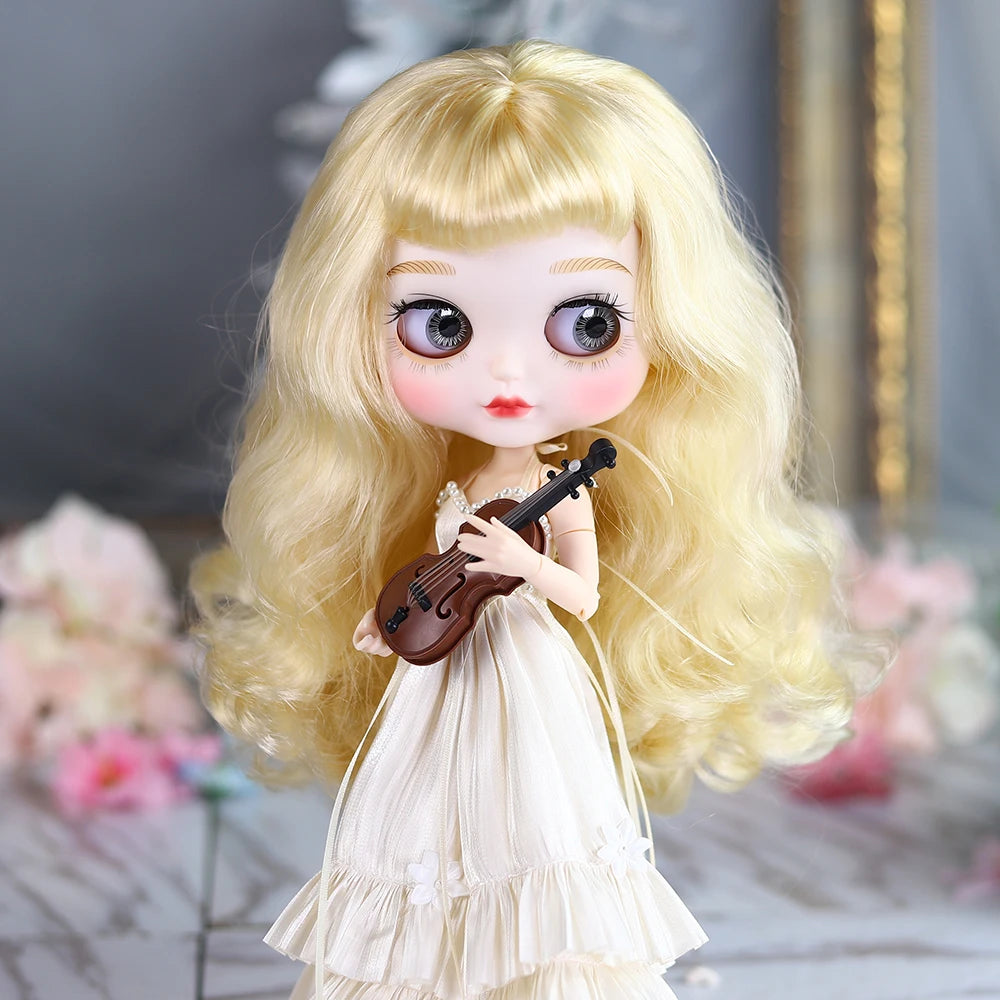DBS Premium Evening Dress — Minimalist 1/6 Scale Doll Clothing