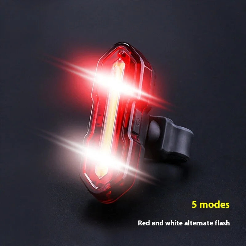 OFFBONDAGE USB Rechargeable Bike Tail Light — High-Visibility Night Riding Accessory