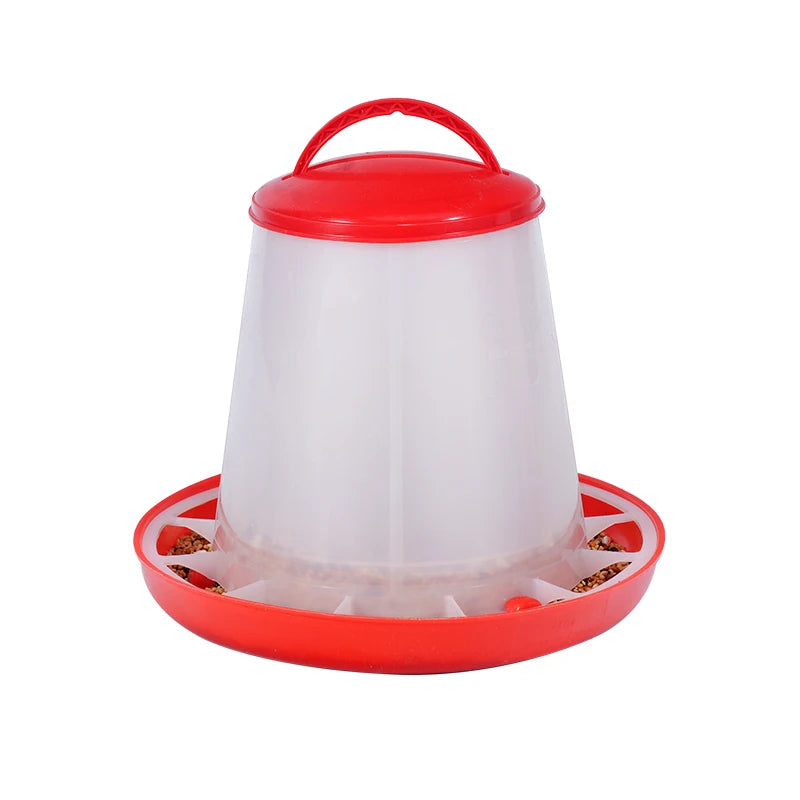 JIECARE Automatic Chicken Feeder — 1.5KG Poultry Food Dispenser