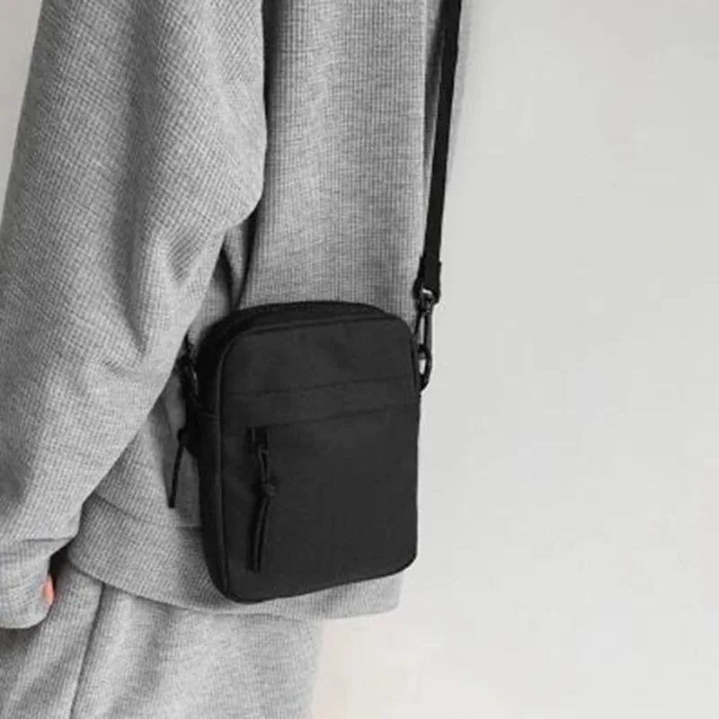 JPXB Messenger Sling Bag — Casual Canvas Crossbody Pouch