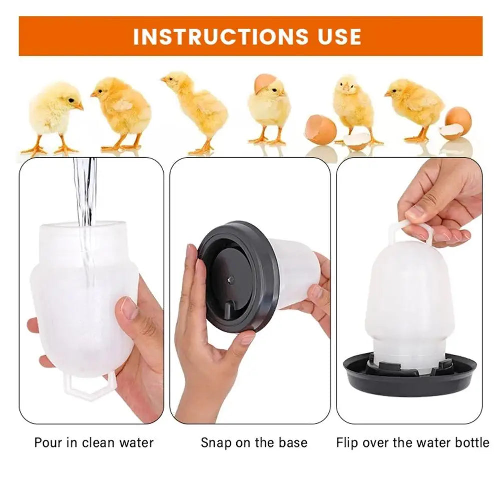 Automatic Poultry Waterer — Continuous Drinking System for Farm Birds