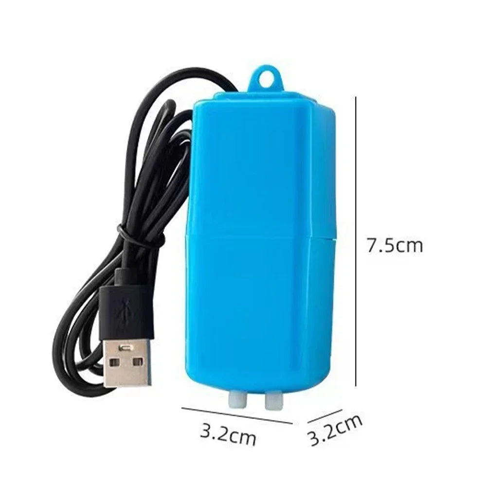 Mini Aquarium Air Pump Kit — Silent Oxygenation System for Fish Tanks