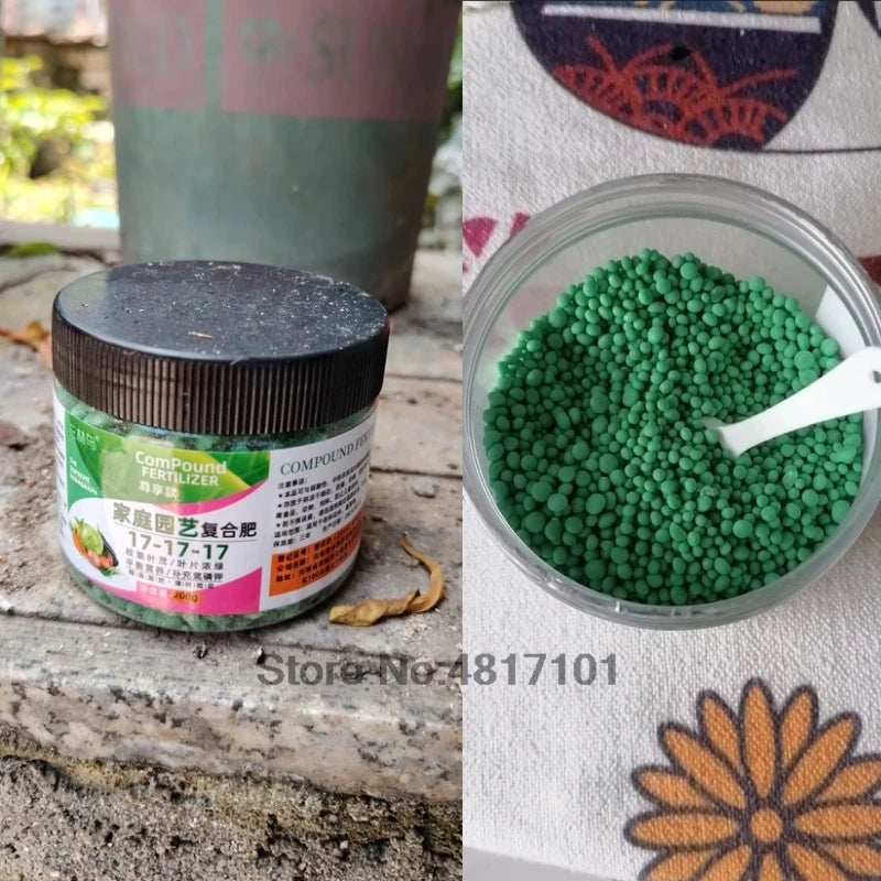 Balanced NPK Compound Fertilizer — 17-17-17 Plant Nutrient Supplement