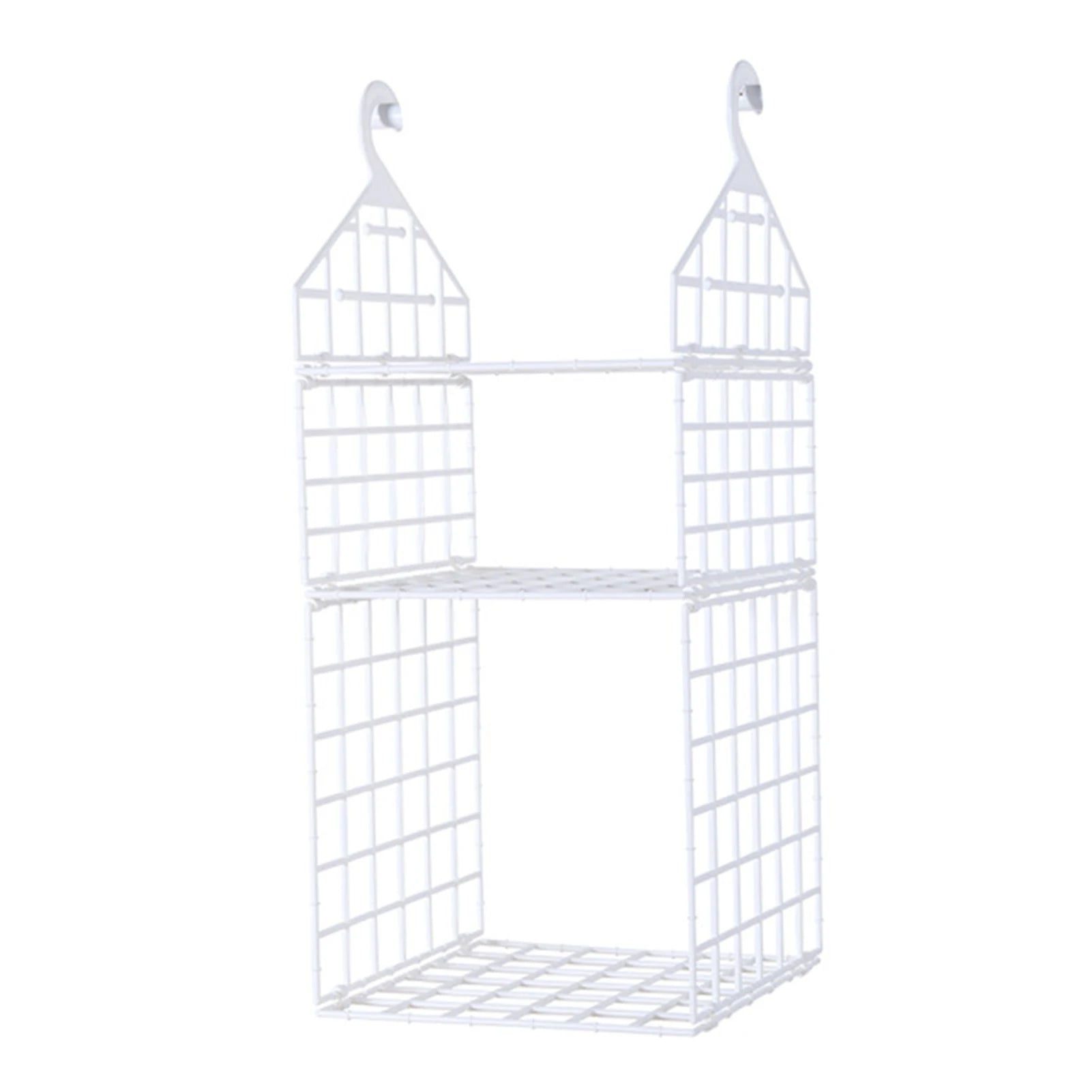 Aihogard Foldable Hanging Closet Organiser — Multi-Tier Wardrobe Storage Basket