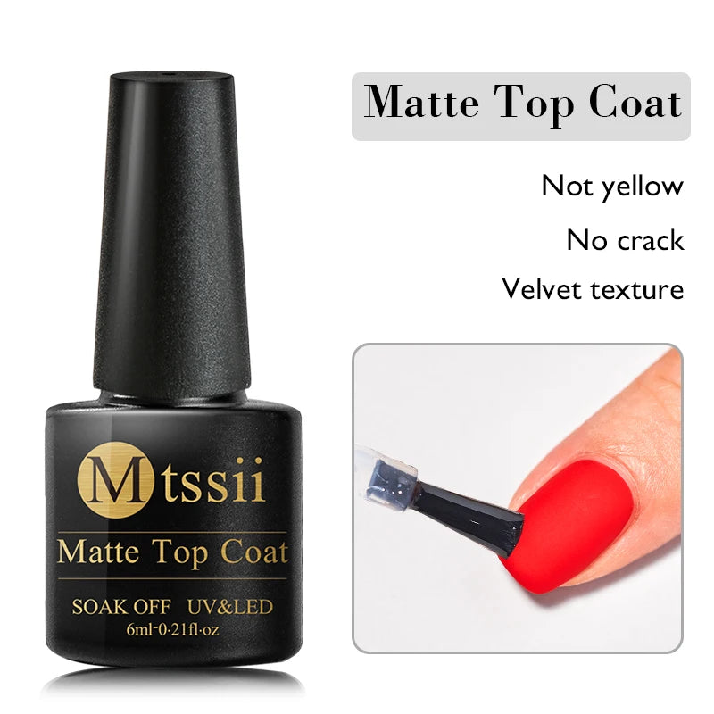 Mtssii Reflective Glitter Gel Nail Polish — Sparkling Holographic Effect