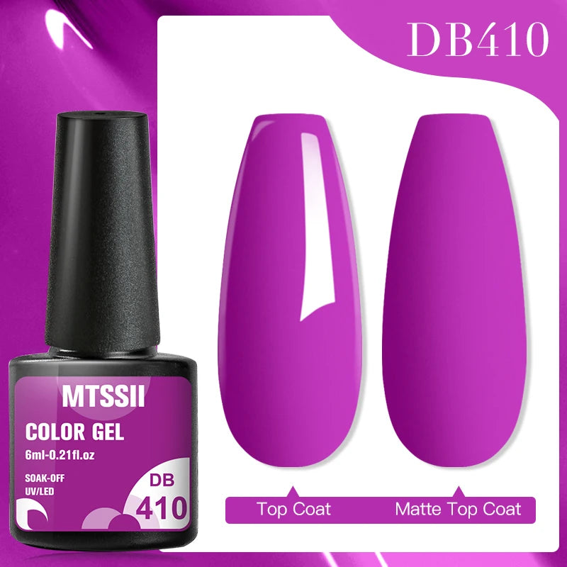 Mtssii Reflective Glitter Gel Nail Polish — Sparkling Holographic Effect