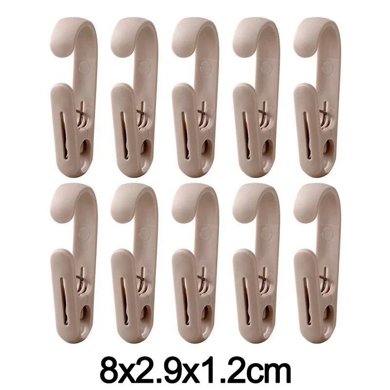 Multifunctional Hanging Storage Clips — Versatile Home Organization Hooks