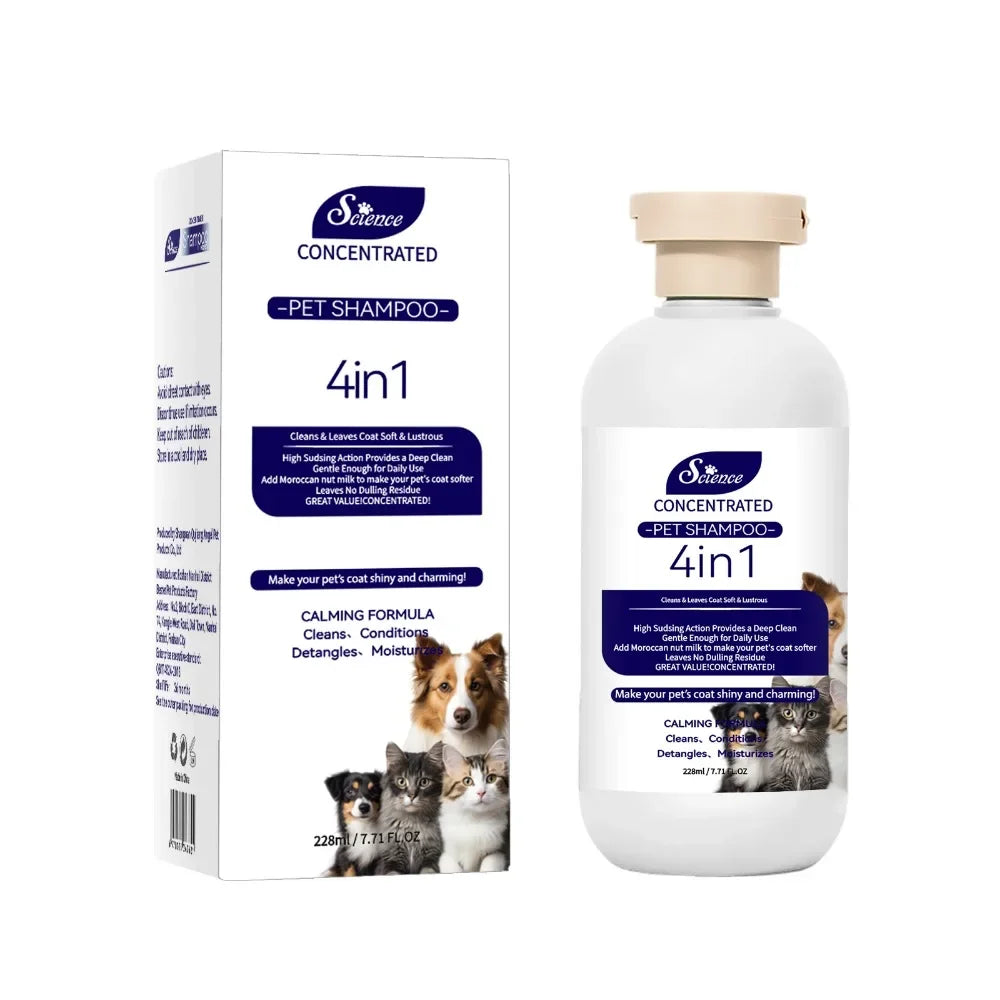 Pet Shampoo — Hypoallergenic Formula
