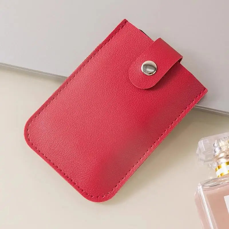 SDJZT Slim Card Holder — Minimalist Floral Wallet for Travel & Commuting
