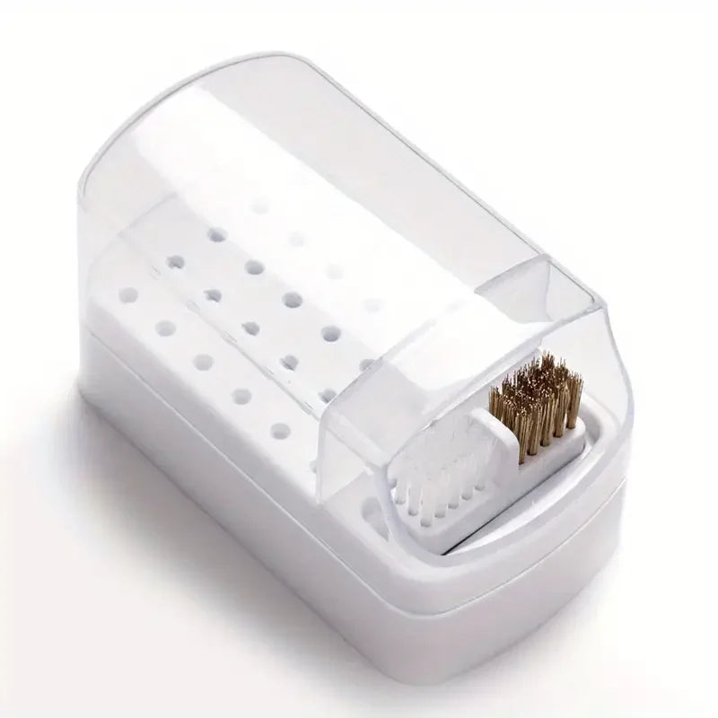 Acrylic Nail Polish Organizer — 30-Hole Dustproof Display Stand