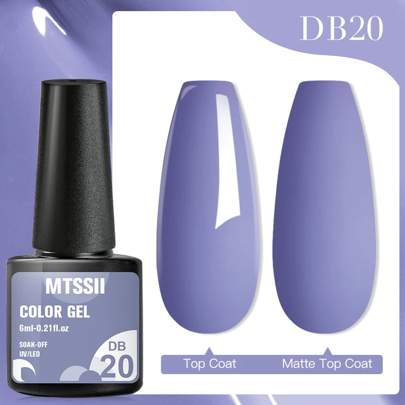 Mtssii Reflective Glitter Gel Nail Polish — Sparkling Holographic Effect